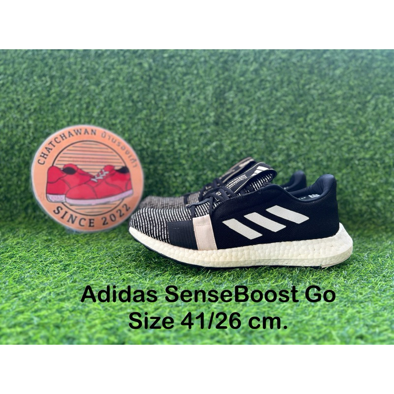 Adidas SenseBoost Go Size 41/26 cm.  #รองเท้าผ้าใบ #รองเท้าไนกี้ #รองเท้าวิ่ง #รองเท้ามือสอง #รองเท้ากีฬา