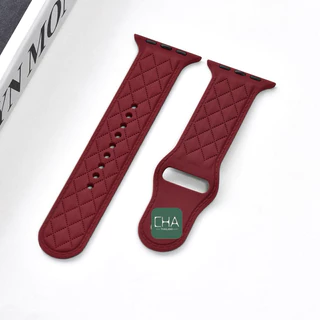 สายลายโซฟา สายนาฬิกา smart watch 11 10 9 8 ultra 7 6 5 4 ขนาด 45/49/44/41/46mm สาย iWatch สาย smart watch ยางลาย