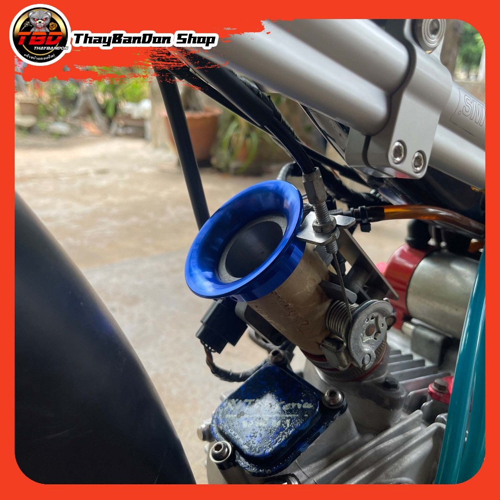 ปากแตรลิ้น Cbr150 ปากแตรสั้นมาก ๆ สวมพอดีไม่ต้องแปลงเพิ่ม ถูกพร้อมจัดส่ง