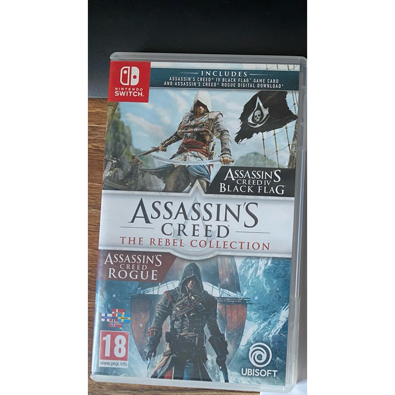 เกม nintendo switch - Assassin’s Creed Rebel Collection (มือสอง)