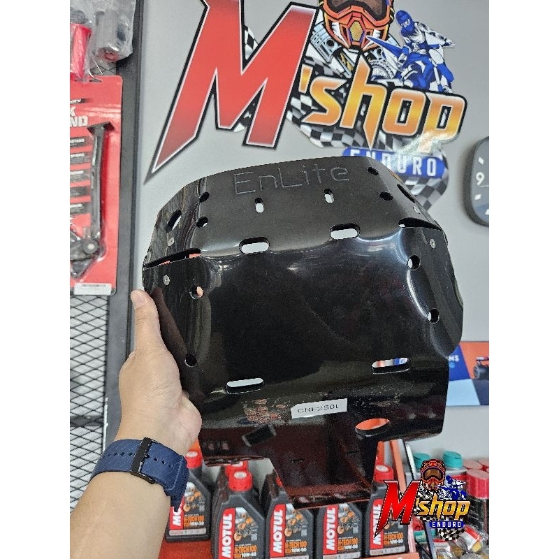 การ์ดแคร้งวิบาก PE Enlite Honda CRF250