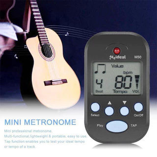 Meideal m50 เมโทรนอมดิจิตอล (Electronic Metronome) เครื่องเคาะจังหวะทีนักดนตรีควรมีจร้า
