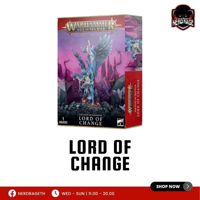 [Warhammer 40k] [Warhammer AOS] [Chaos Demon] [Tzeentch] Lord Of Change
