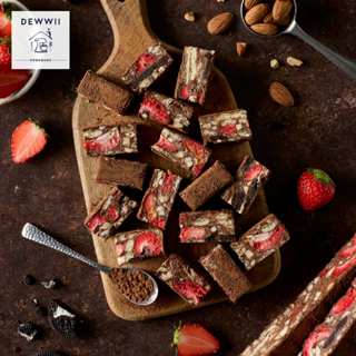 (เจ้าดังในตต.) Dewwii ขนมนูกัต ขนมตังเมไต้หวัน รสโกโก้เบอร์ร…