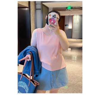 #521-(7สีพร้อมส่ง）เสื้ิอกล้ามสาวอวบ เสื้อกล้ามผู้หญิง ผ้านิ่ม ยืดได้เยอะ ส่งจากไทย