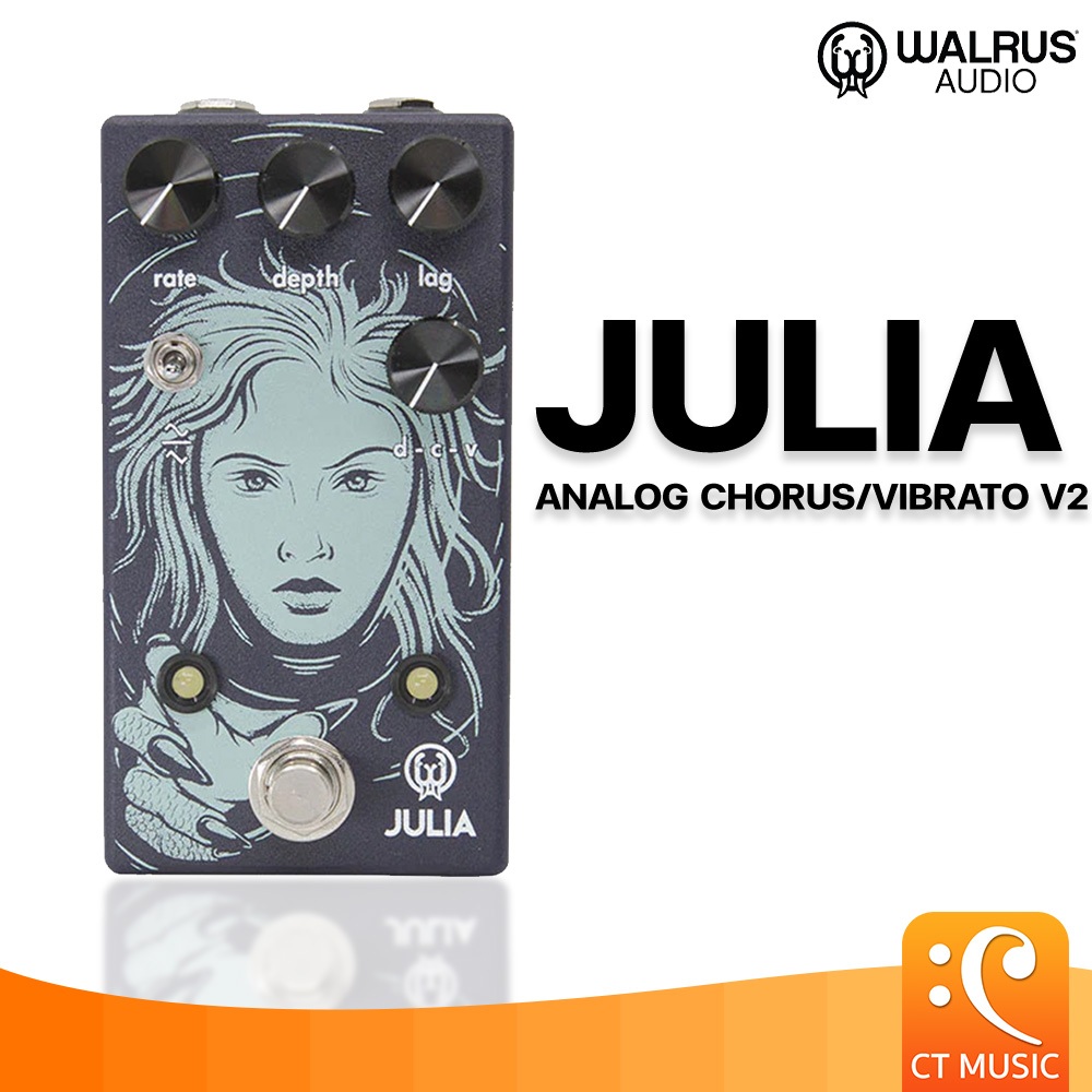 Walrus Audio Julia Analog Chorus/Vibrato V2 Juliaanalog