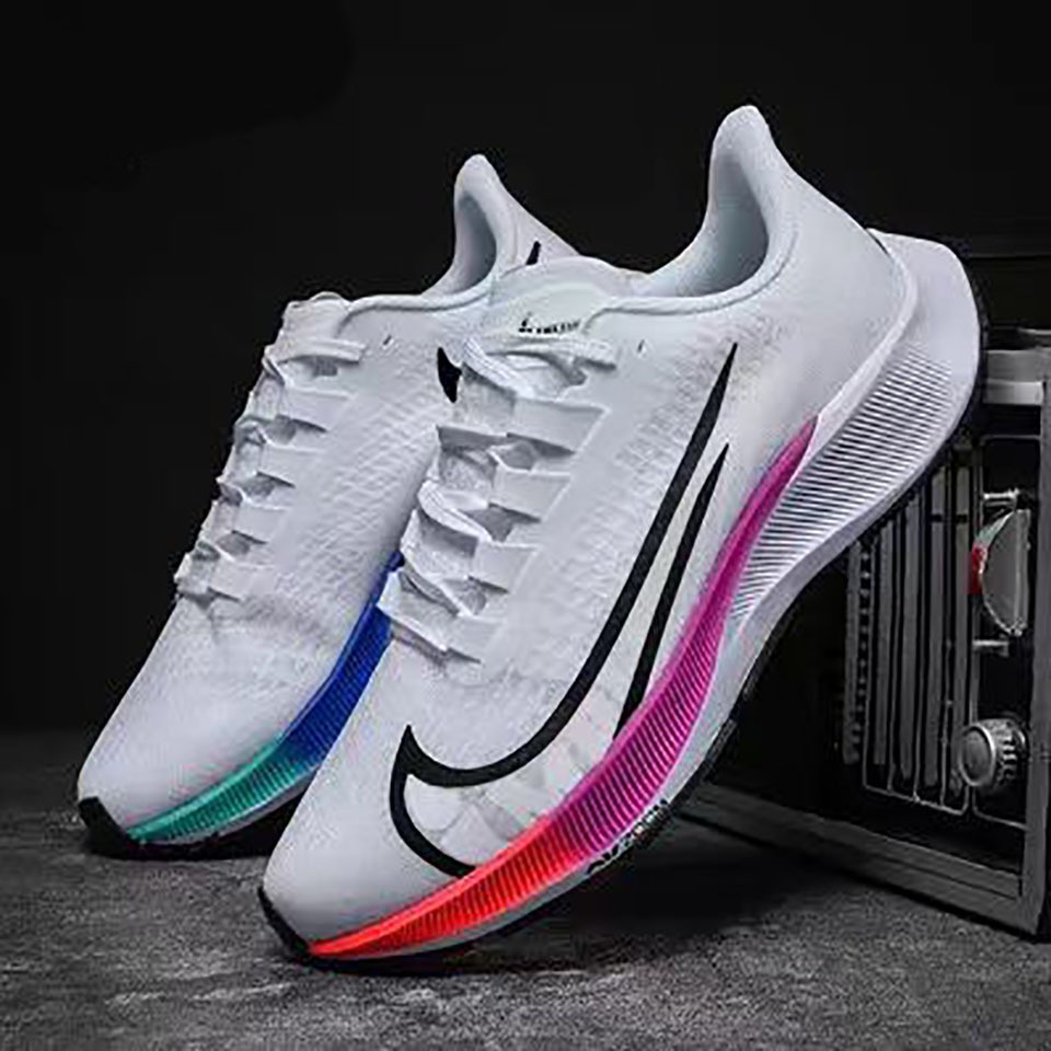 สินค้าลิขสิทธิ์แท้ Nike Air Zoom Pegasus 37 รองเท้าวิ่งผู้ชายและผู้หญิง