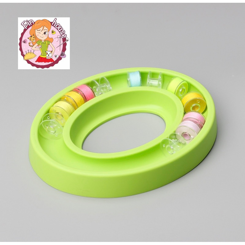 🧸ที่เก็บกระสวยพลาสติกทรงกลม สําหรับจัดเก็บกระสวยเย็บผ้า ที่เก็บกระสวยเปล่า แบบพลาสติก จัดระเบียบ🧵