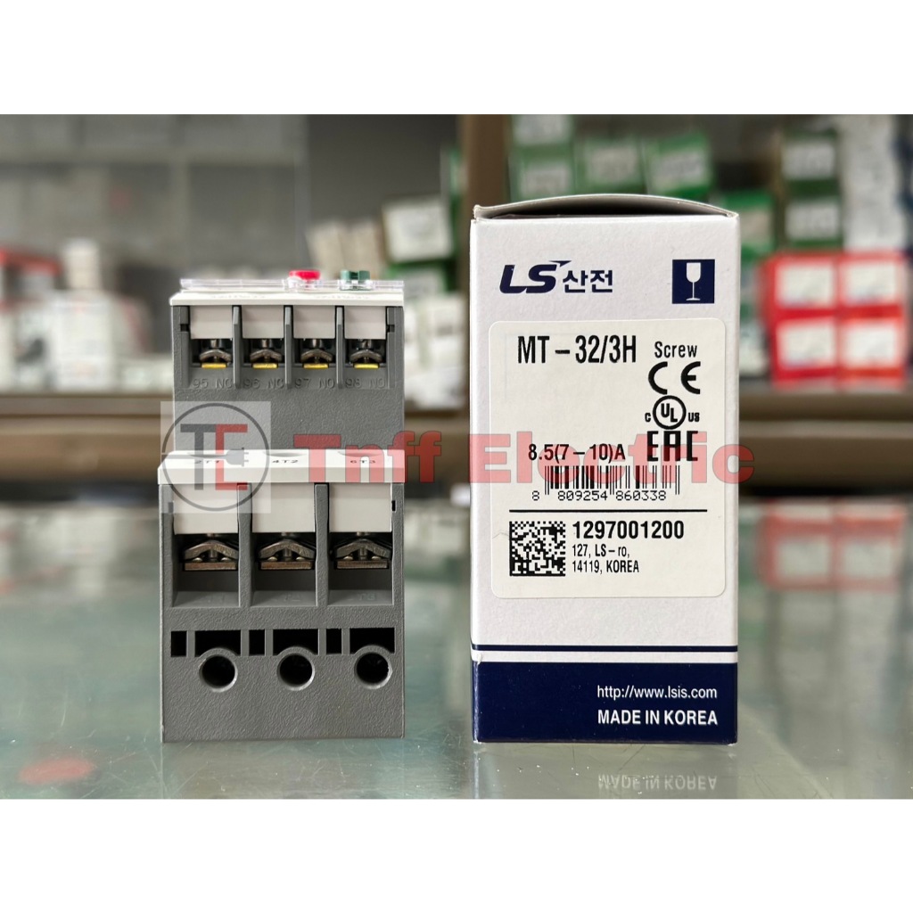 LS MT-32/3H (1.3A, 2.1A, 3.3A, 5A, 6.5A, 7.5A, 8.5A, 11A, 15A, 19A, 21.5A, 27A, 34A) โอเวอร์โหลด