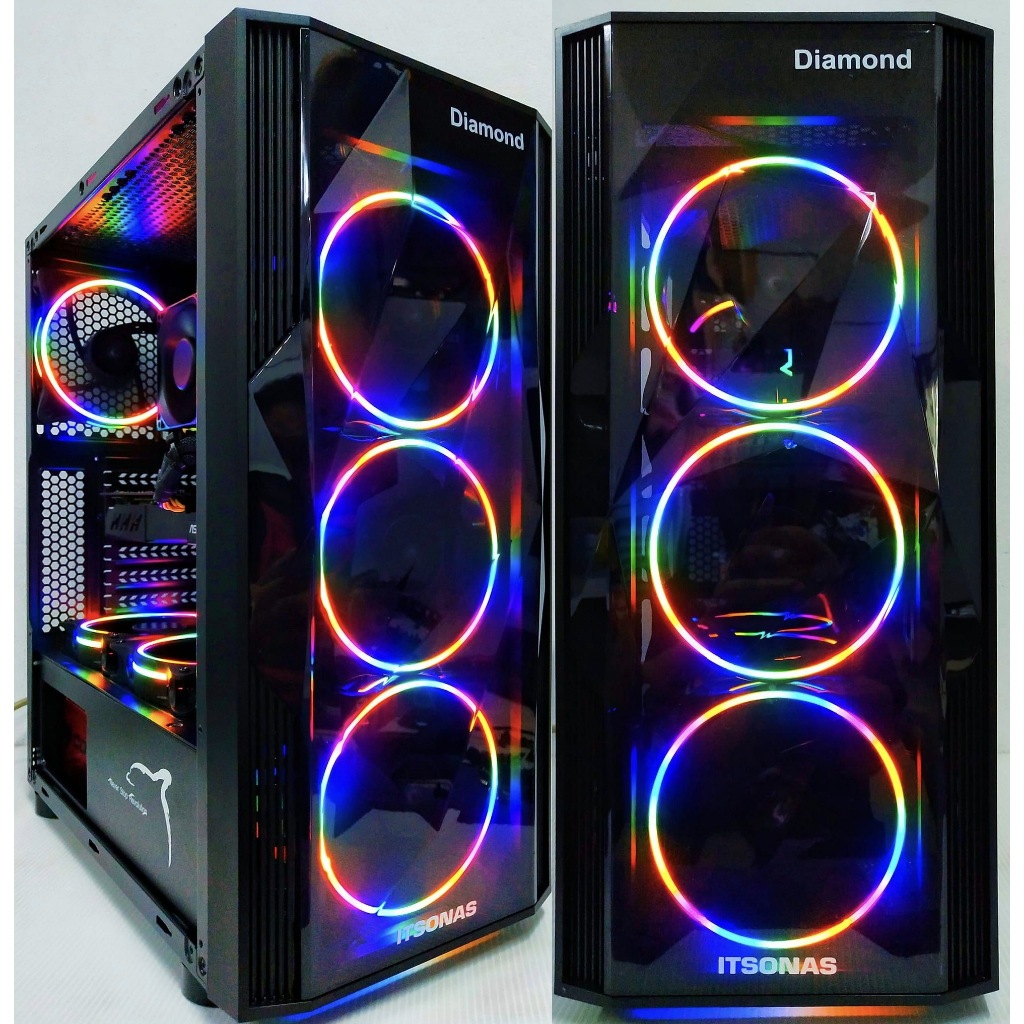 #COMฯPC_ตัดต่อ_เล่นเกมแรงๆ #SET_R5_2600 #RAM_16G #RX_570_8G #NVMe_256G #HDD_1TB