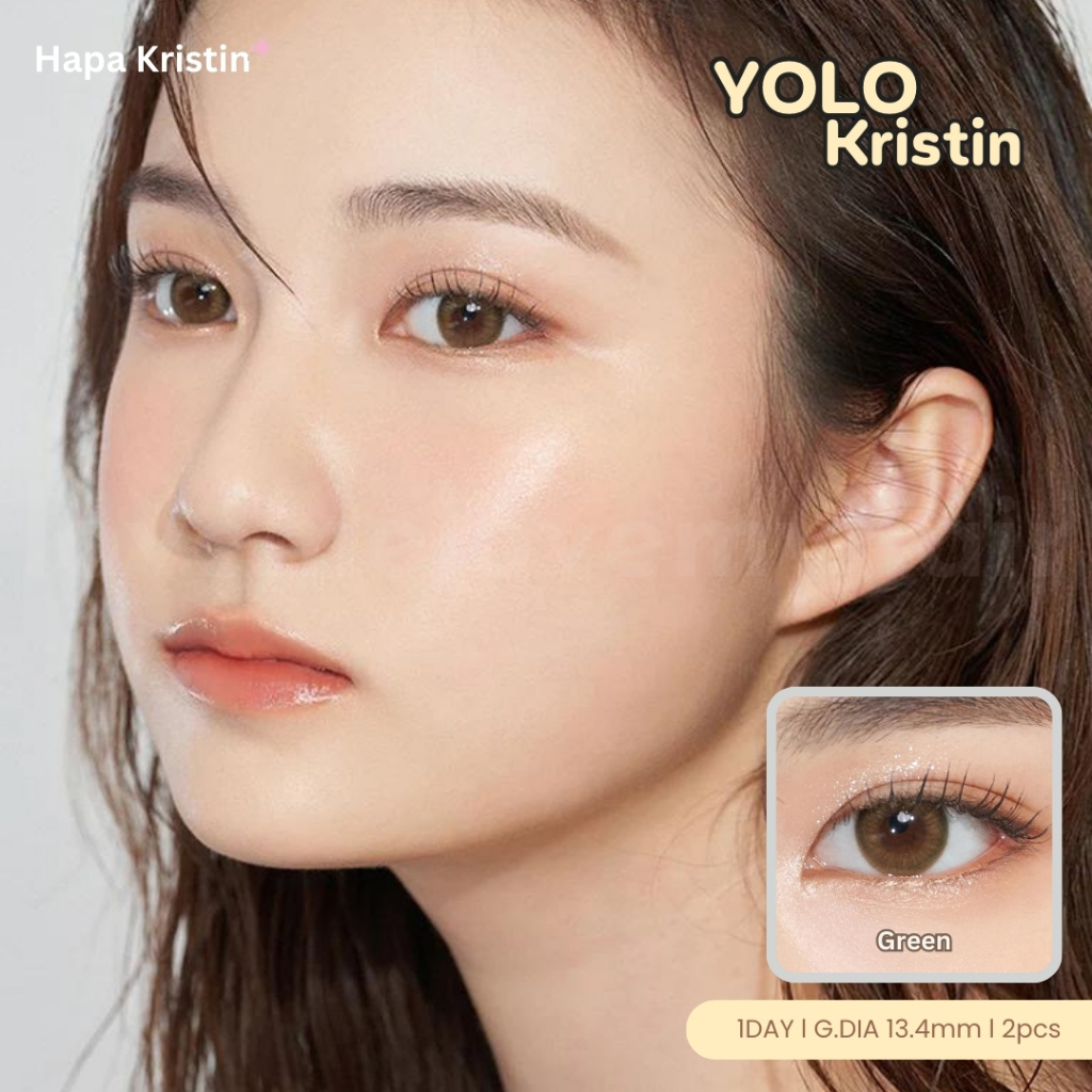 พร้อมส่ง | Hapa Kristin - YOLO kristin 1Day (2pcs) คอนแทคเลนส์รายวัน