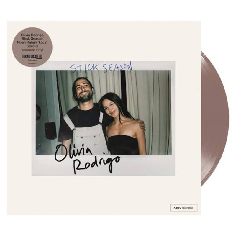 แผ่นเสียง OLIVIA RODRIGO / NOAH KAHAN STICK SEASON / LACY COLOURED VINYL 7INCH RSD2024