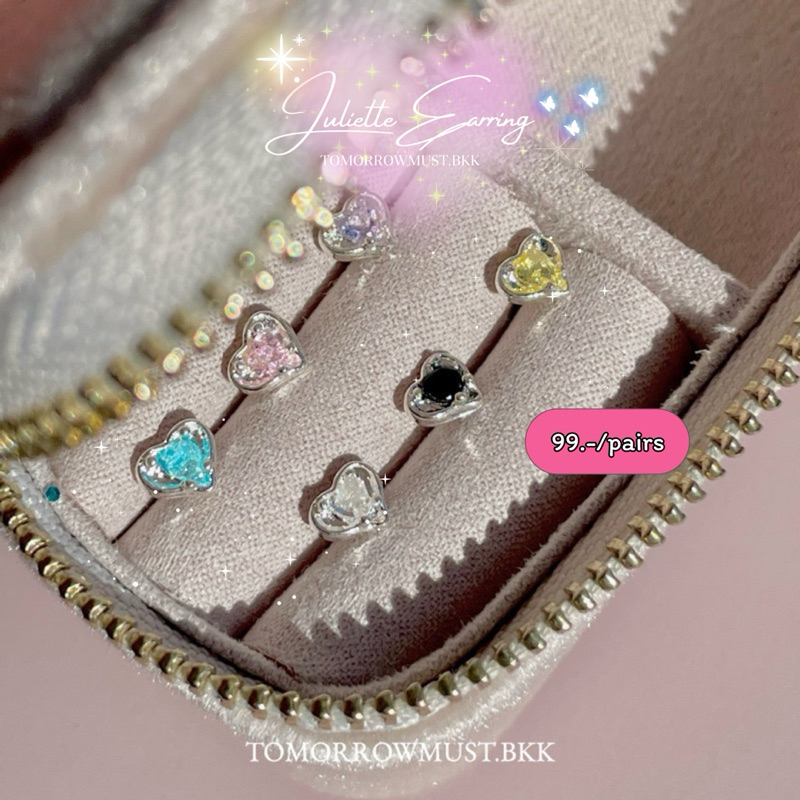 Juliette heart earring s925