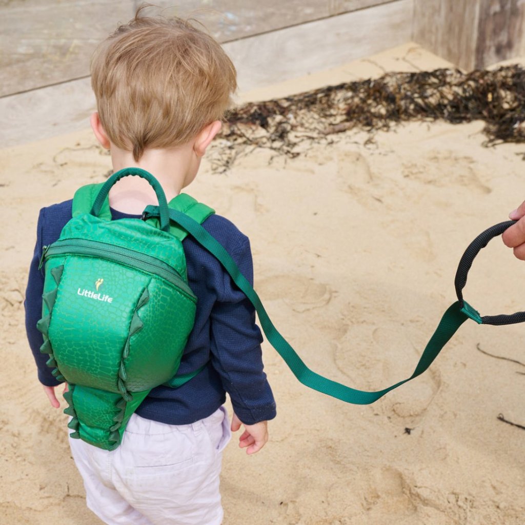 LittleLife حقيبة ظهر للأطفال بحبل أمان — تمساح Salty ‏(1-3 سنوات) — صورة 7