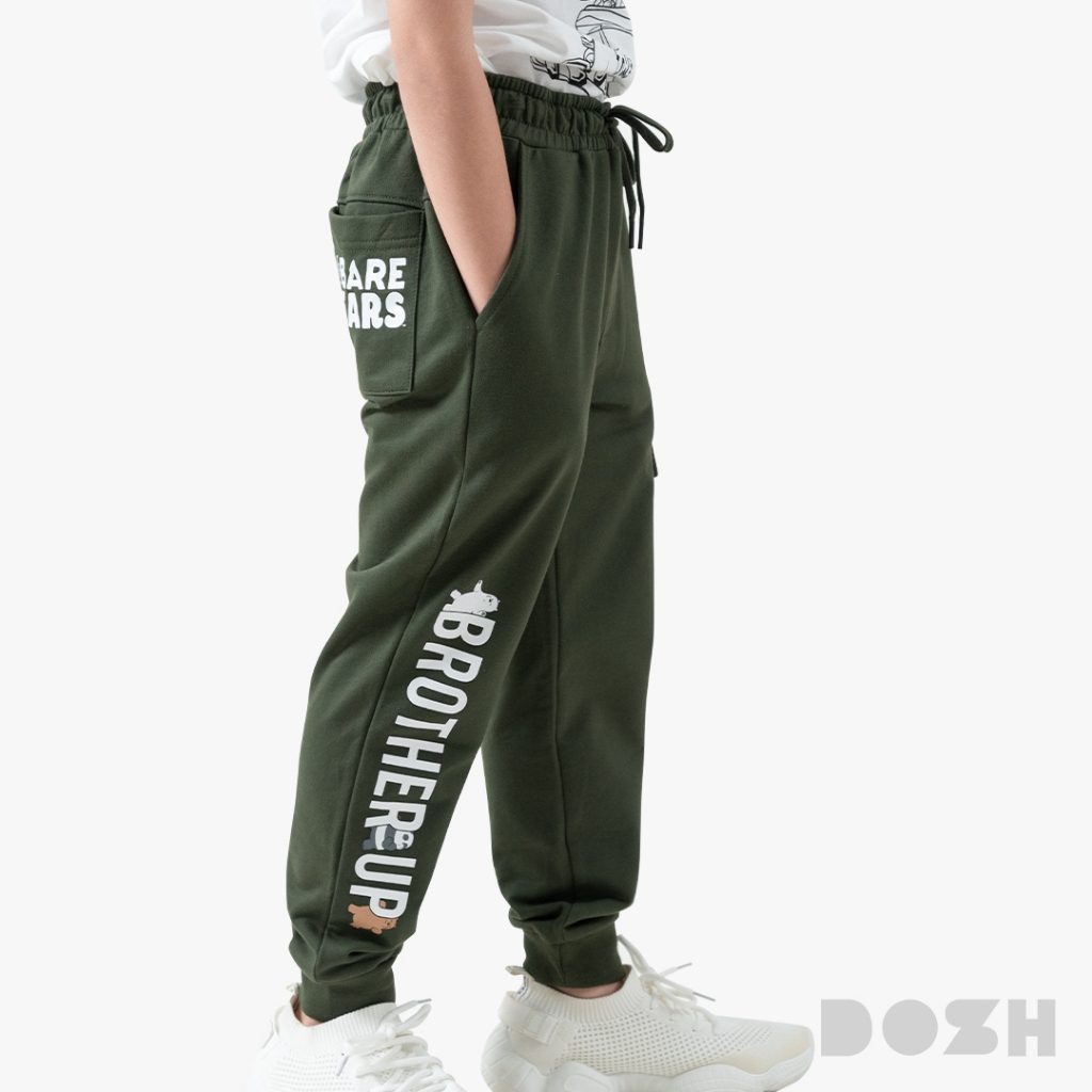 DOSH BOY'S TROUSERS WE BARE BEARS กางเกงขายาวเด็ก DBBBL5002-DG (4-12)