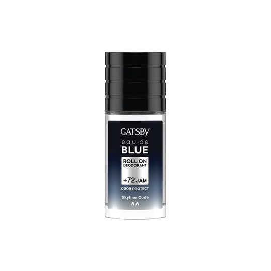GATSBY Eau De Blue แกสบี้ โรลออน โอเดอร์ บลู สกายไลน์ 50 มล.