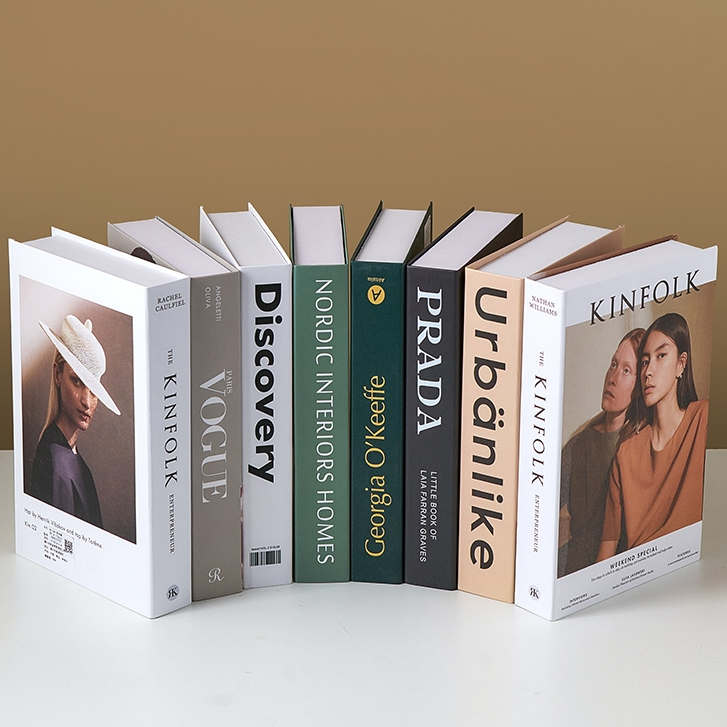 หนังสือปลอม ของแต่งบ้าน พร็อพถ่ายรูป พร็อพแต่งห้อง หนังสือตั้งโชว์