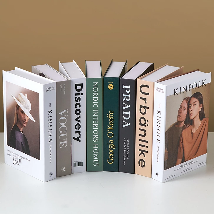 หนังสือปลอม ของแต่งบ้าน พร็อพถ่ายรูป พร็อพแต่งห้อง หนังสือตั้งโชว์