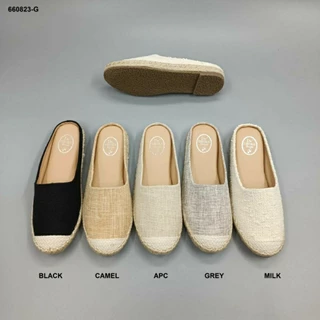 รองเท้าเปิดเท้า Kung Fu Slip-on ไซส์ 36-41 รองเท้าแตะสันแบนเปิดเท้า