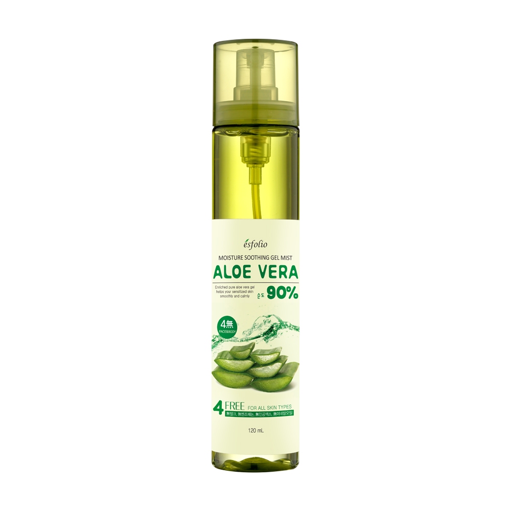 ESFOLIO เอสโฟลิโอ มอยซ์เชอร์ ซูทธิง เจล มิสท์ อโล เวร่า (BTG) Moisture Soothing Gel Mist Aloe Vera (120 ml)