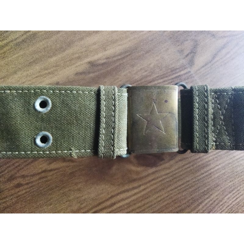 เข็มขัดสนามทหารเวียดนาม K82 Vietnam people's army belt