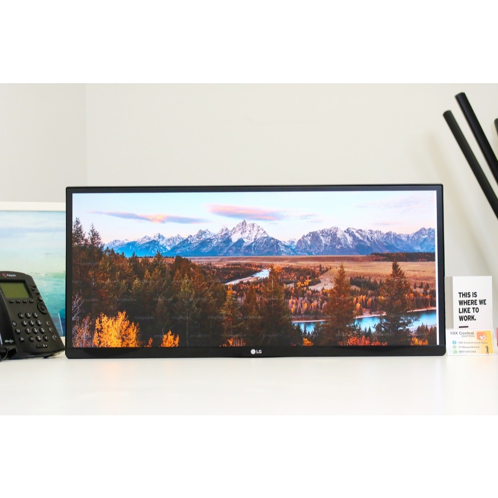 จอมอนิเตอร์ LG 29UM68-P ลำโพงในตัว จอ UltraWide เหมาะสำหรับเล่นเกมส์ ดูหนัง  75 Hz ลื่นๆ   - ID24050