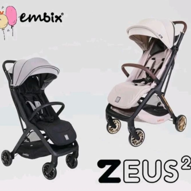 Embix รถเข็นเด็ก Zeus2 ลากเป็นกระเป๋าเดินทางได้ มุ้งในตัว ประกัน 3 ปี