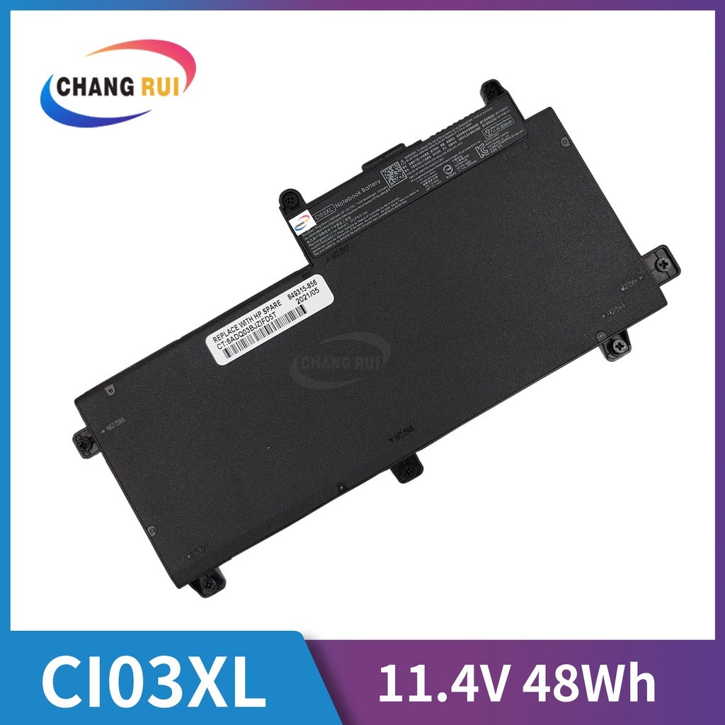 48Wh Type CI03XL 14.8V Laptop Battery for HP 801517-421 -541 -831 801554-001 -002 CI03048XL-PR