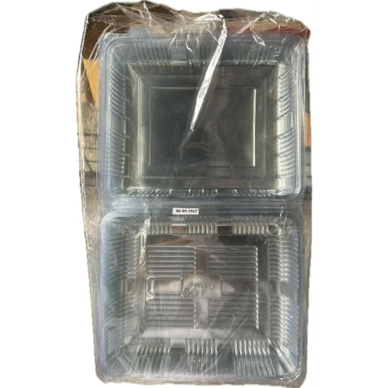 กล่องใส PET PW-32  ใส่ทุเรียน กล่องเนื้อหนา 50 ชิ้น(แพ็ค)