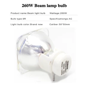9R 260W Lamp Moving Head Light Beam Light Stage Lamp Platinum Metal Halogen Lamps Follow 260w 9r Lig