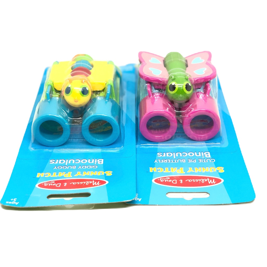 MELISSA & DOUG กล้องส่องทางไกล เด็ก สีม่วง รูปผีเสื้อ