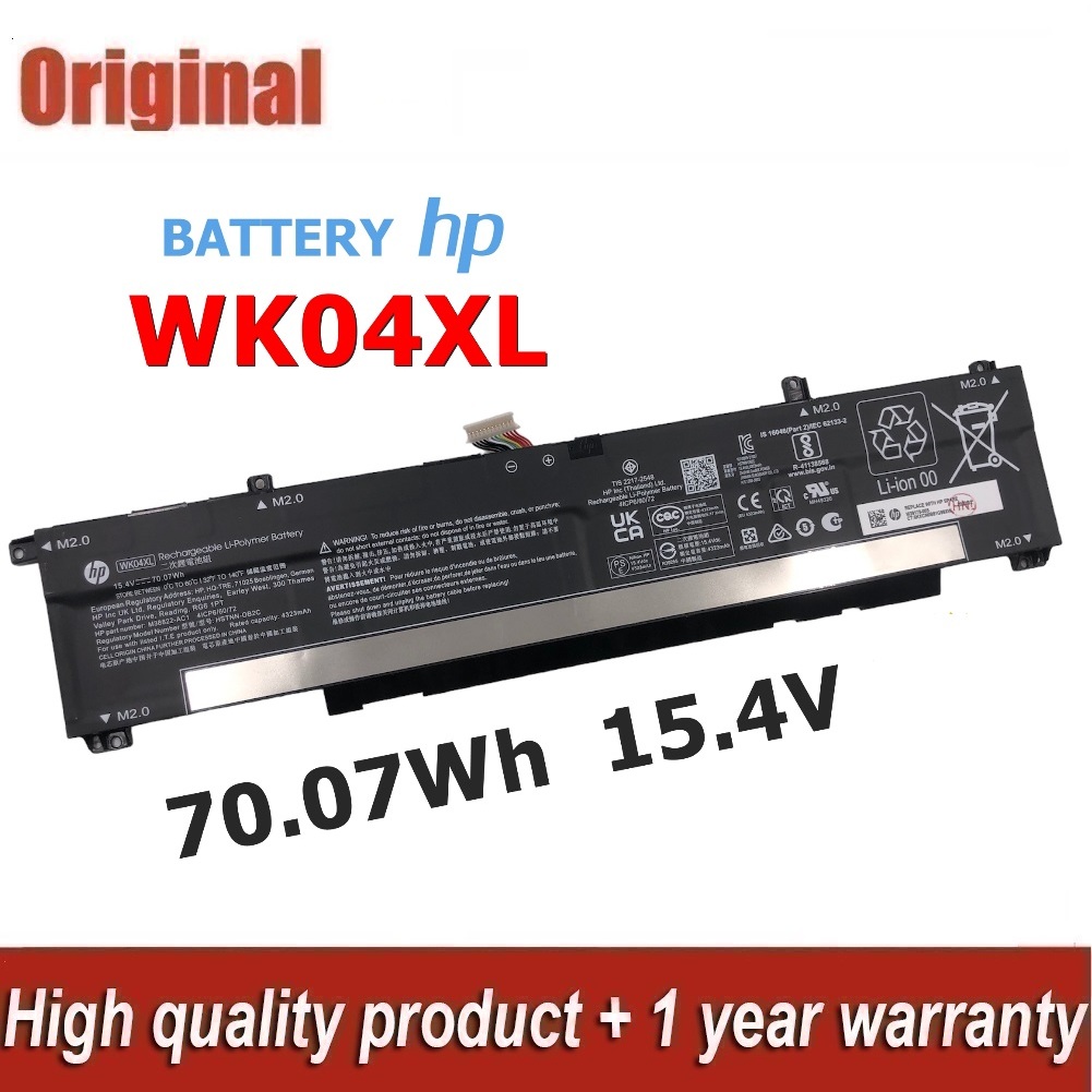 ♛HP แบตเตอรี่ WK04XL ของแท้ (สำหรับ VICTUS 16 D0004UA D0021NT D0277TX D0187TX E0014UA E0013UR E0215A