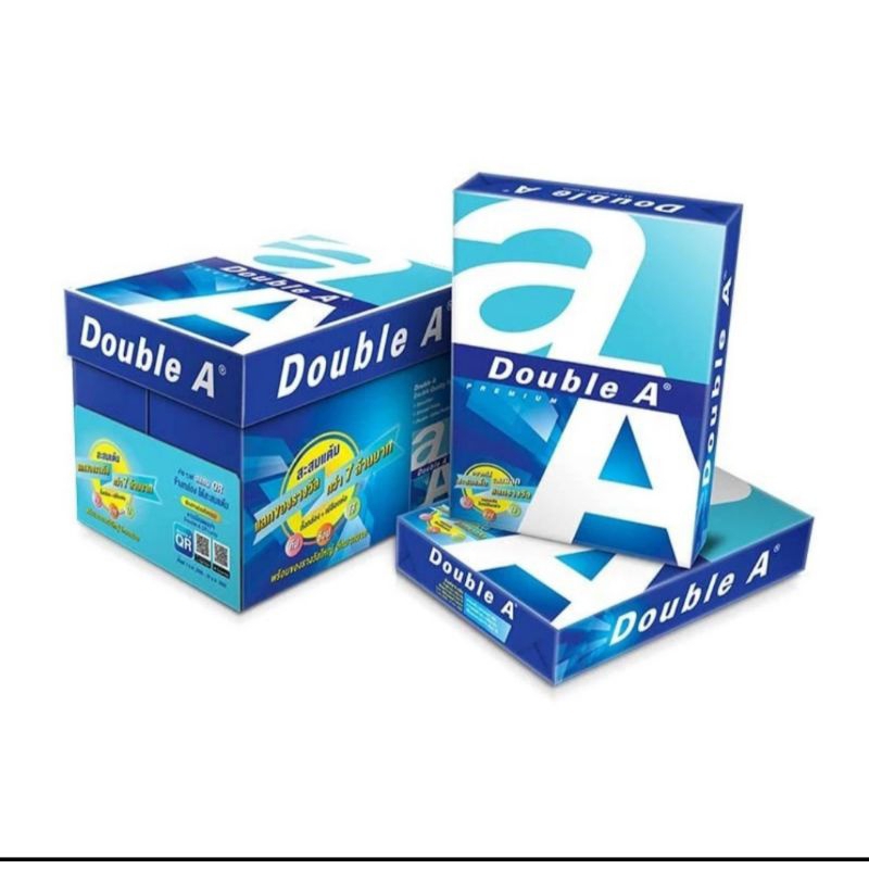Double A กระดาษถ่ายเอกสาร A4 80แกรม 5รีม/ลัง