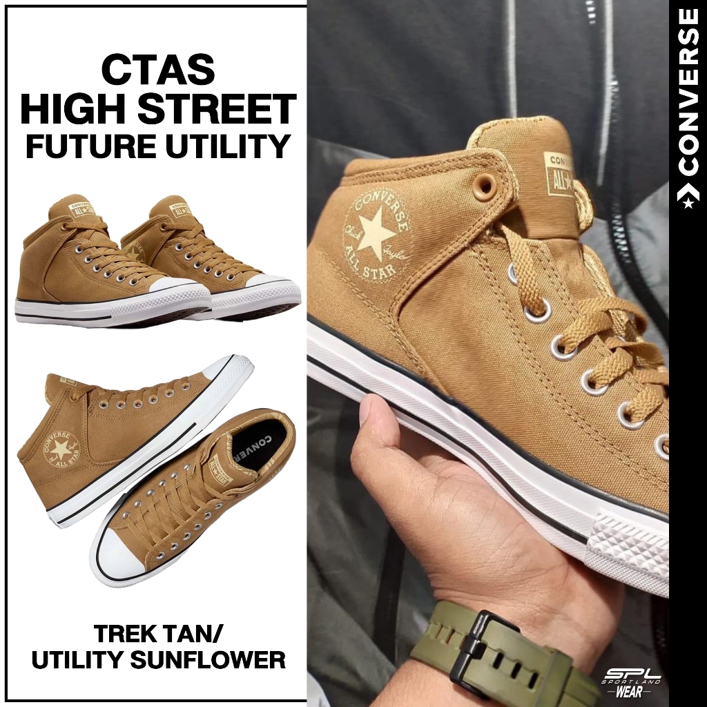 Converse คอนเวิร์ส รองเท้าผ้าใบ รองเท้าลำลอง M CTAS High Street Future Utility MID A08187CMS4BRXX (2300)