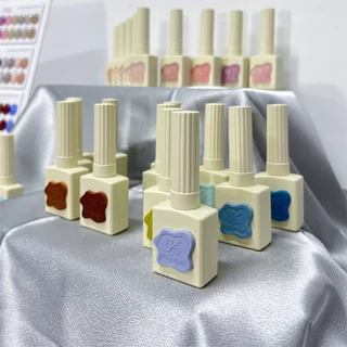 Kale Plus แนะนำขายดี ซีรีส์สีทึบ สีคลาสสิก ขวดใหญ่ 079-096สี 15ML ขวดแบบใหม่ รุ่นขวดบอกสี สีทาเล็บเจล ต้องอบ