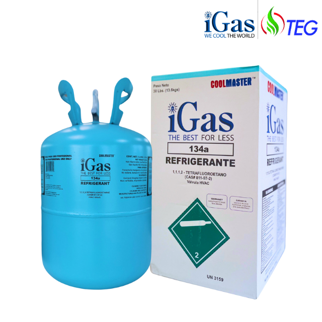 R134a Refrigerant 13.6Kg น้ำยาแอร์ R134a ขนาดบรรจุ 13.6กก