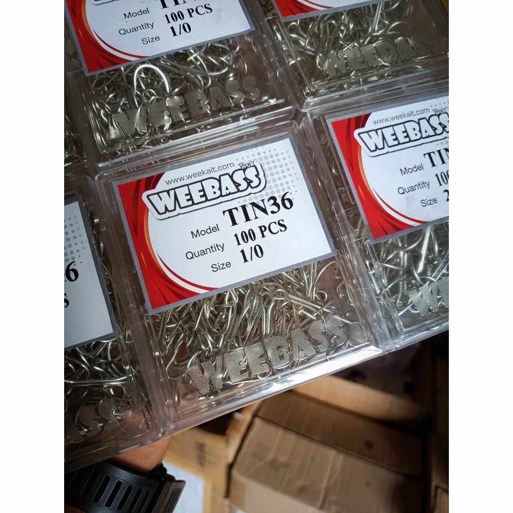 แท้100% ตัวเบ็ดวีเบส 2ทาง TIN36 WEEBASS เบ็ดวีเบส  ราคาปลีกและส่ง