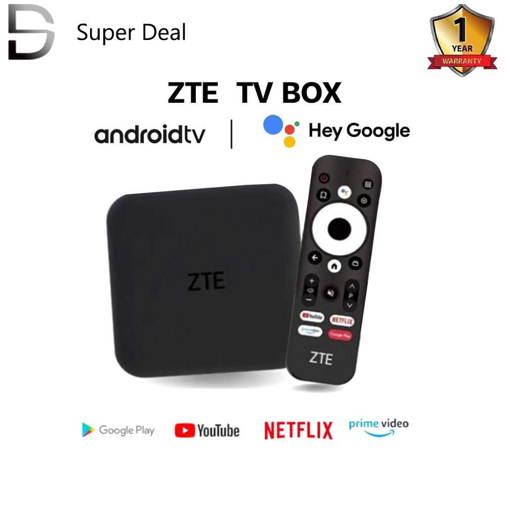 กล่องแอนดรอยด์ทีวี TV Box Android TV 11.0 4K/HD ดิจิตอล TV box RAM 2G+ROM 8GB Wifi รองรับภาษาไทย รับประกัน 1 ปี