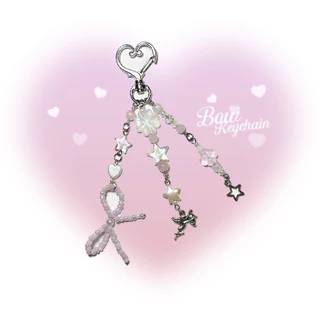 NEW🎉พวงกุญแจลูกปัด 🎀ิBOW💖