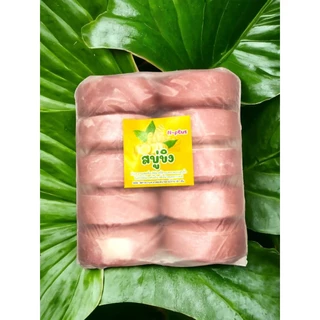 สบู่กลูต้า น้ำนมข้าว ฟองเยอะ ก้อนใหญ่ ขนาด 100 กรัม แพ็ค 10 ก้อน
