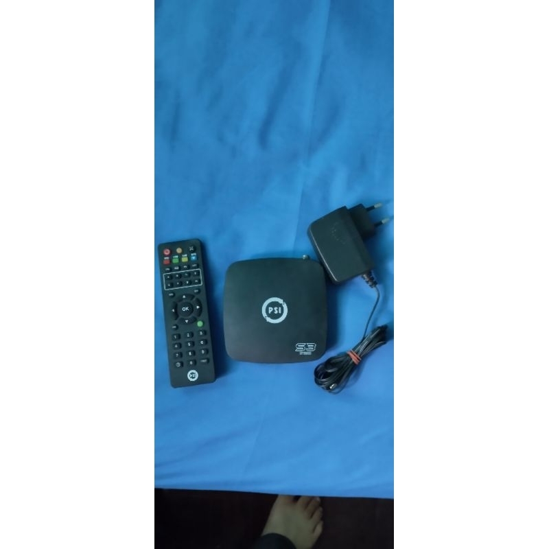 กล่องรับสัญญาณดาวเทียม PSI S3 มือสองสภาพดี ใช้งานได้ปกติ