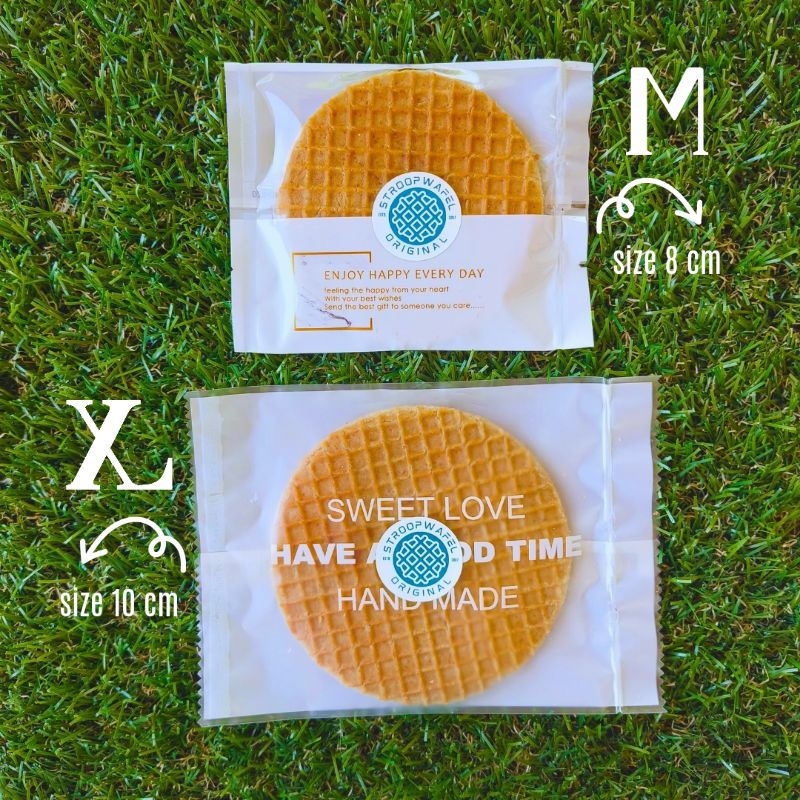 ขายส่ง ‼️ Original Stroopwafel 50 ชิ้น วาฟเฟิลคาราเมล วาฟเฟิลกรอบ ขนมร้านกาแฟ ขนมอร่อย พังงา