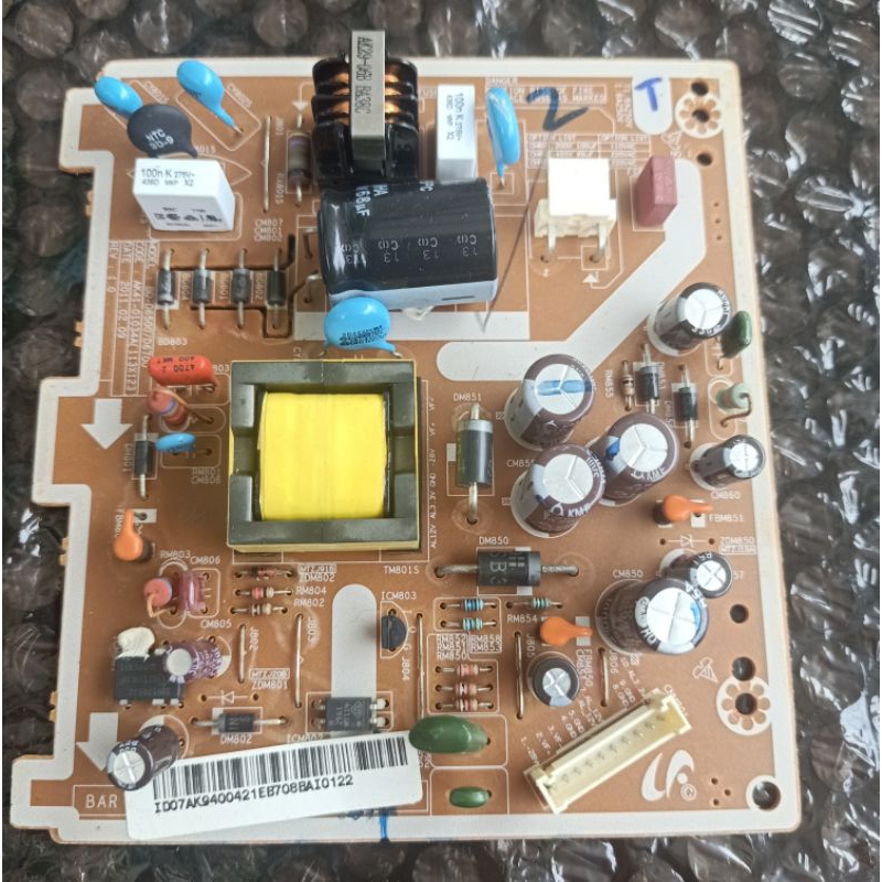 แผงบอร์ดจ่ายไฟ เครื่องเล่นSamsung bluray ใช้กับรุ่น BD-D6500และรุ่น BD-D6700(AK41-01034A) มือสองสภาพ