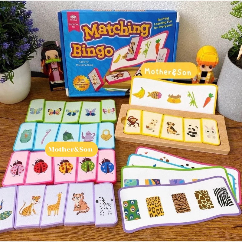 * ออกบิล (ทักแชท) เกม Matching Bingo จับคู่ความสัมพันธ์ภาพ