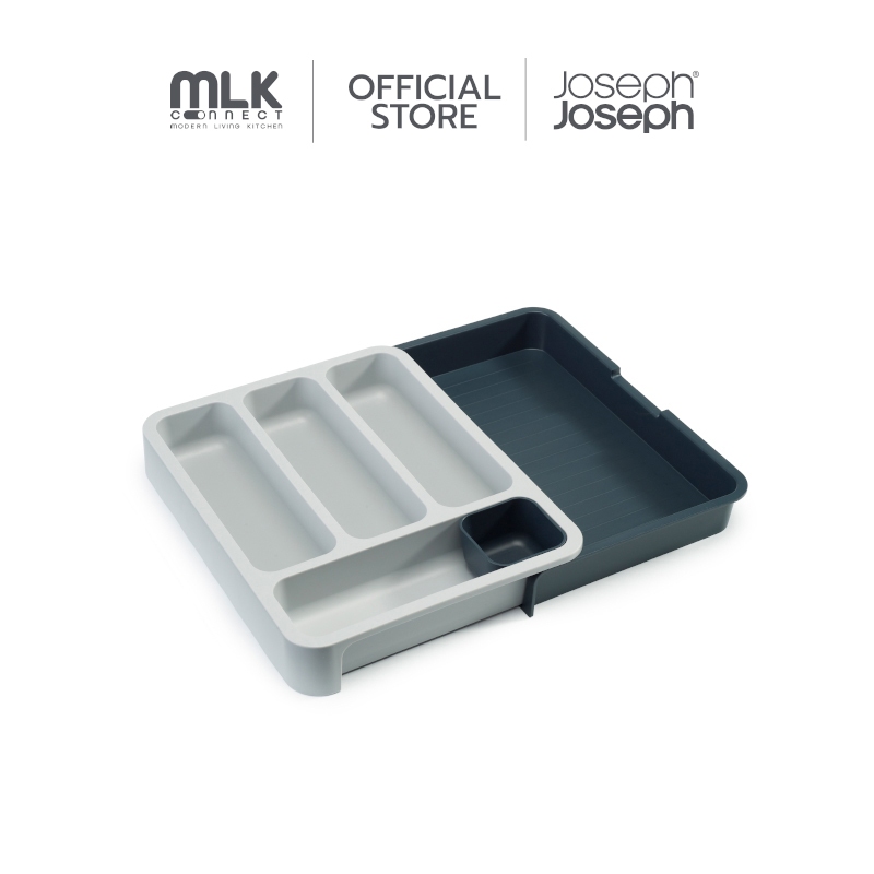 Joseph Joseph อุปกรณ์จัดเก็บช้อน ส้อม แบบปรับขนาด รุ่น DrawerStore สี Grey N85042