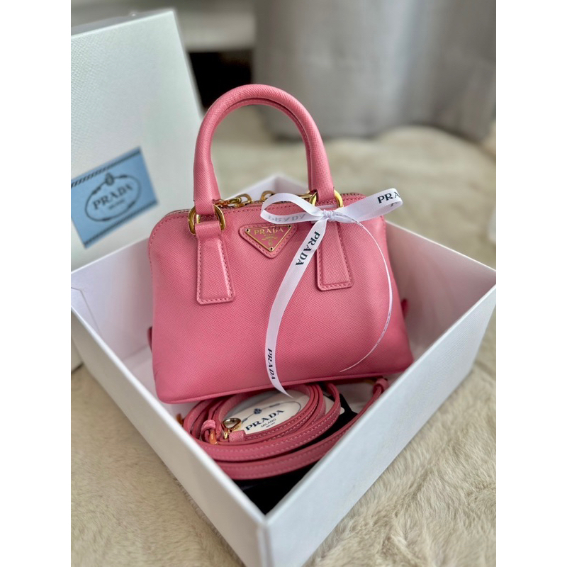 Prada alma mini Y14 (สีชมพู Geranio )