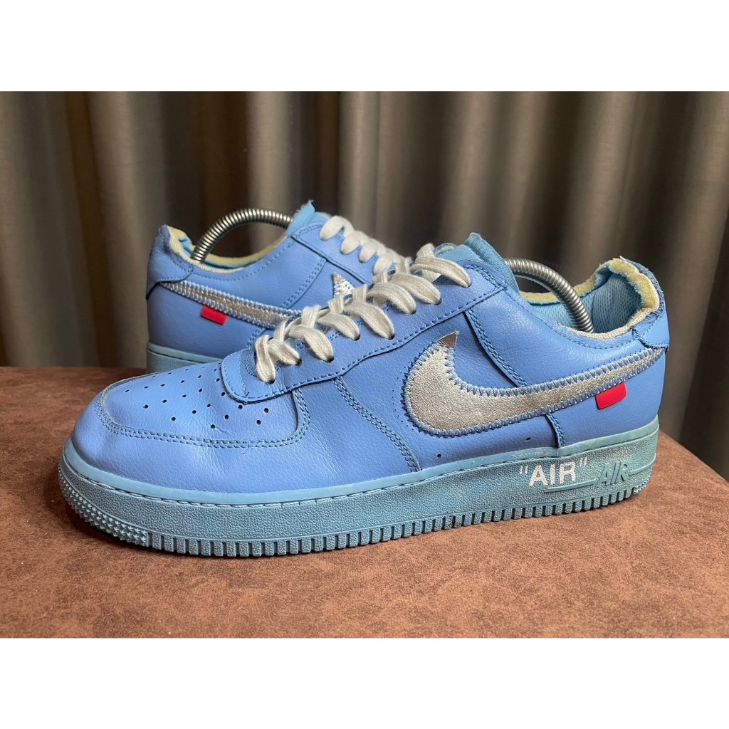 Size  44/28 cm.Nike Air Force 1 Low Off-White MCA University Blue