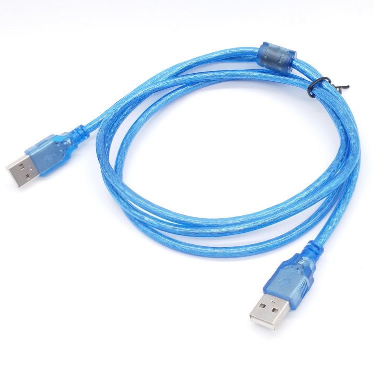สาย USB ผู้ผู้ สายUSB 2.0 AM AM male to male ความยาว30cm 1.8เมตร 3เมตร 5เมตร พร้อมส่งคะ