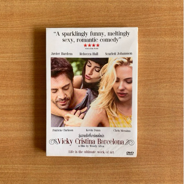 DVD : Vicky Cristina Barcelona (2008) วุ่นวายรักที่บาร์เซโลน่า [มือ 1 ปกสวม] Woody Allen Scarlett Johansson ดีวีดี หนัง