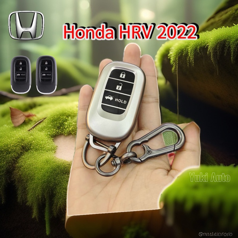 Key Case HONDA เคสTPU เมทัลลิค ตรงรุ่น 2ปุ่ม honda HR-V 2022